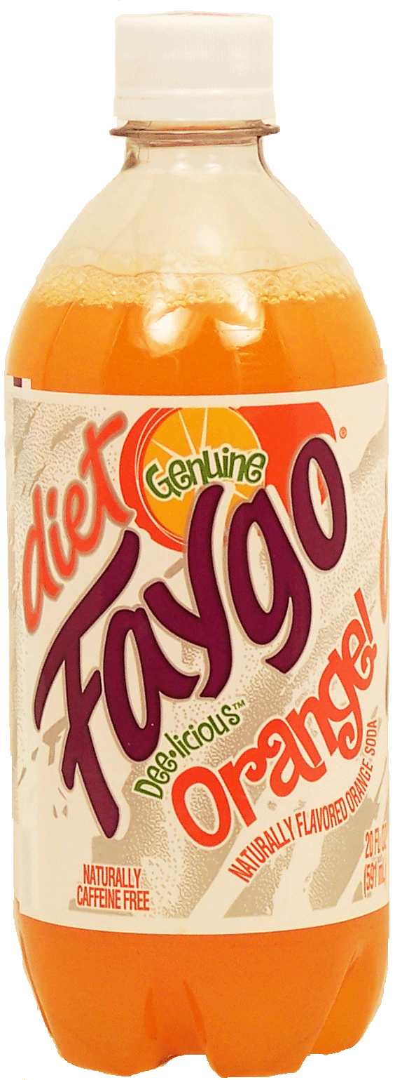 Faygo  diet orange soda, caffeine free Full-Size Picture